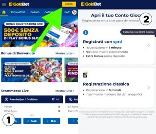 goldbet scommesse live,goldbet login